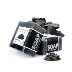 Bamboo Charcoal Essential Soap - Pack of 4