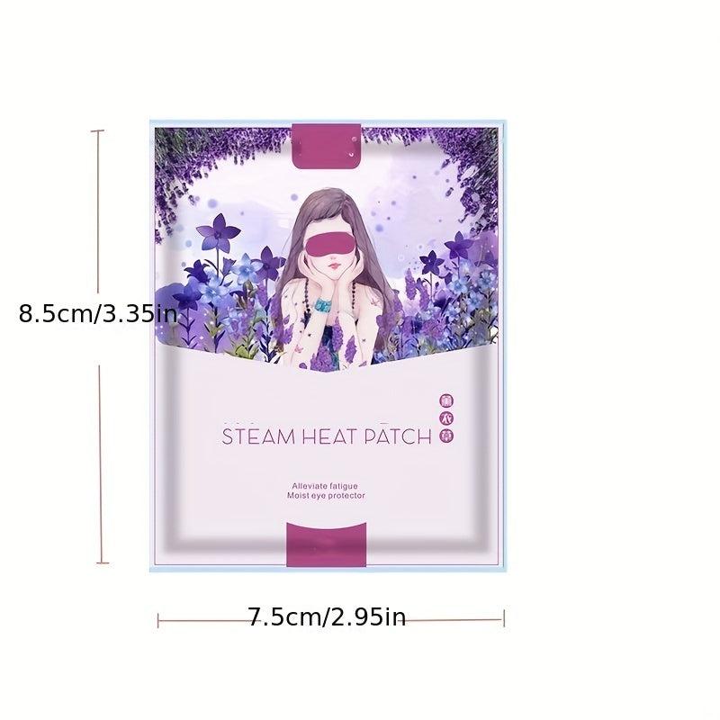 10pcs Mugwort Steam Eye Mask for Relaxation and Eye Protection