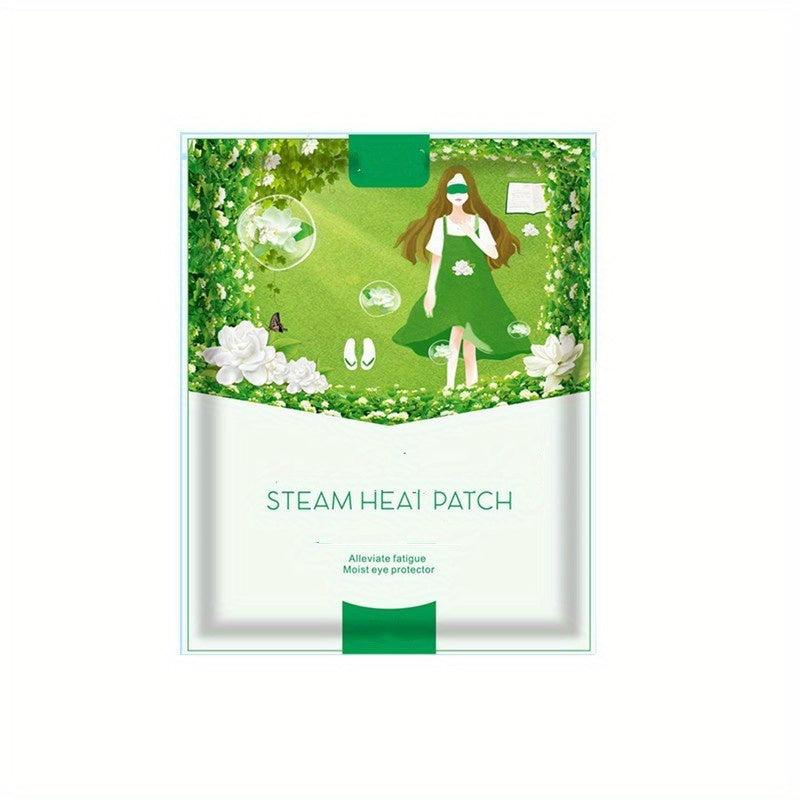 10pcs Mugwort Steam Eye Mask for Relaxation and Eye Protection