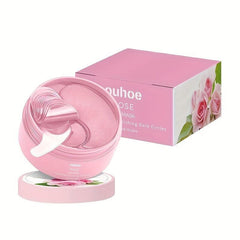 Pink Rose Eye Mask Reduces Fine Lines Dark Circles Moisturizes Skin