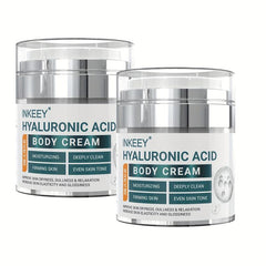 Hyaluronic Acid Body Cream for Dry Skin - Daily Moisturizing Lotion