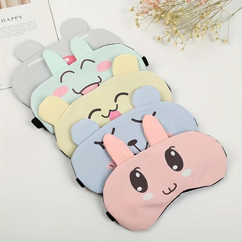 Cartoon Eye Mask Sleep Ice Compress Fun Sleep Eye Protection
