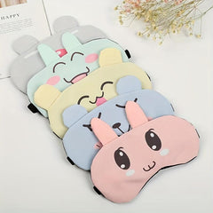 Cartoon Eye Mask Sleep Ice Compress Fun Sleep Eye Protection