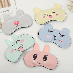 Cartoon Eye Mask Sleep Ice Compress Fun Sleep Eye Protection