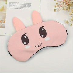 Cartoon Eye Mask Sleep Ice Compress Fun Sleep Eye Protection