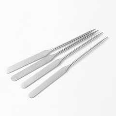 Dual Heads Makeup Spatula Stainless Steel