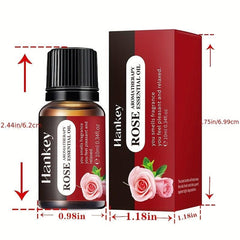 Organic 8-Piece Aromatherapy Essential Kit: Rose Ocean Lily