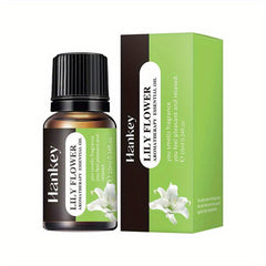 Organic 8-Piece Aromatherapy Essential Kit: Rose Ocean Lily