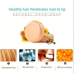 Polygonum Multiflorum Shampoo Bar Darkening Hair Organic