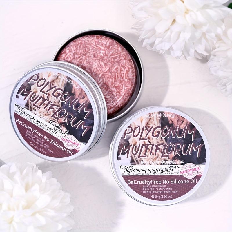 Polygonum Multiflorum Shampoo Bar Darkening Hair Organic