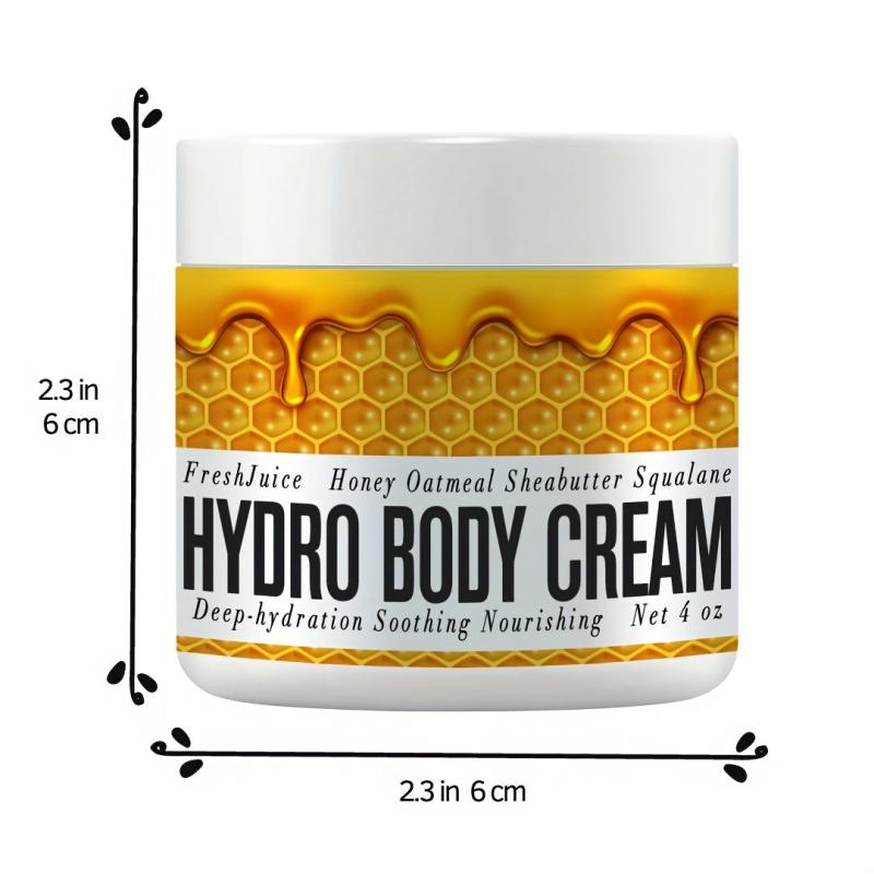 4oz Honey Body Cream Moisturizer for Brazilian Bum Bum Look