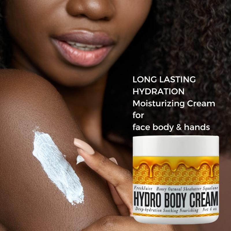 4oz Honey Body Cream Moisturizer for Brazilian Bum Bum Look