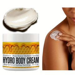4oz Honey Body Cream Moisturizer for Brazilian Bum Bum Look