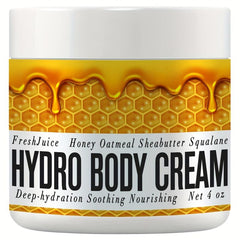 4oz Honey Body Cream Moisturizer for Brazilian Bum Bum Look