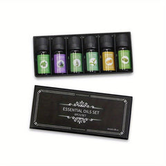 6 pcs Organic Essential Oils Gift Set Aromatherapy Kit Easter