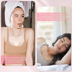 Silicone Chest & Neck Wrinkle Pads 2-Pack
