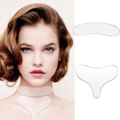 Silicone Chest & Neck Wrinkle Pads 2-Pack