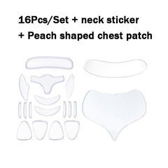 18pcs Silicone Wrinkle Patch Forehead Neck Chin Age-Resisting Lift Sticker