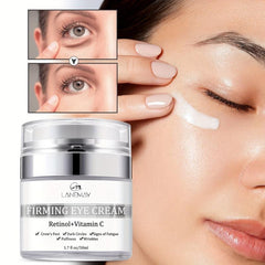Retinol & Vitamin C Eye Cream for Dark Circles & Puffiness