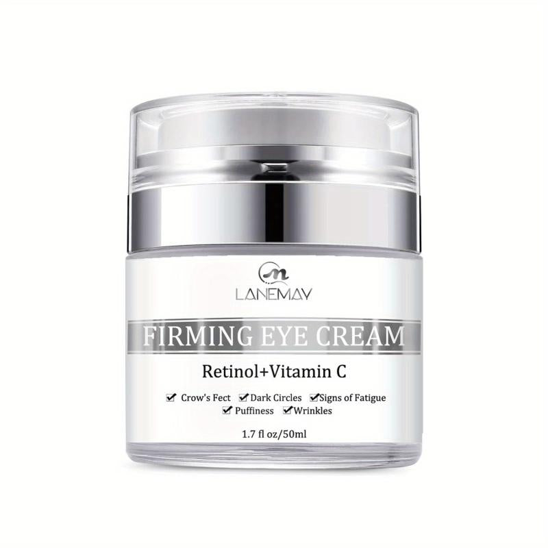 Retinol & Vitamin C Eye Cream for Dark Circles & Puffiness
