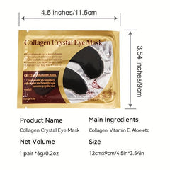 Crystal Under Eye Mask for Moisturizing and Reducing Puffiness