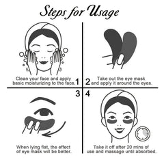 Crystal Under Eye Mask for Moisturizing and Reducing Puffiness