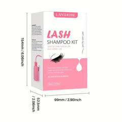 Eyelash Shampoo Set for False Eyelashes