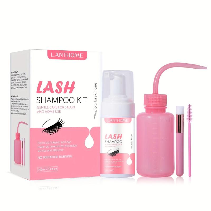 Eyelash Shampoo Set for False Eyelashes