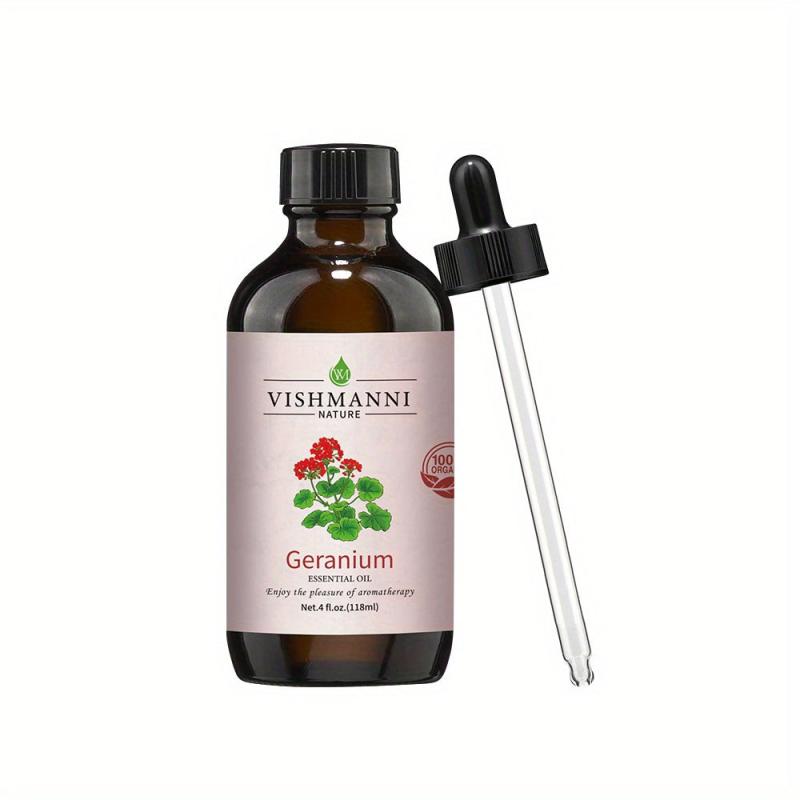 Organic Essential Oils Gift Set with Glass Dropper