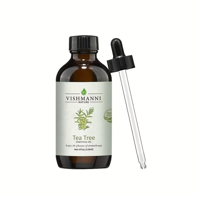 Organic Essential Oils Gift Set with Glass Dropper