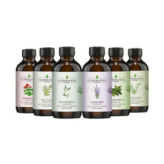 Organic Essential Oils Gift Set with Glass Dropper