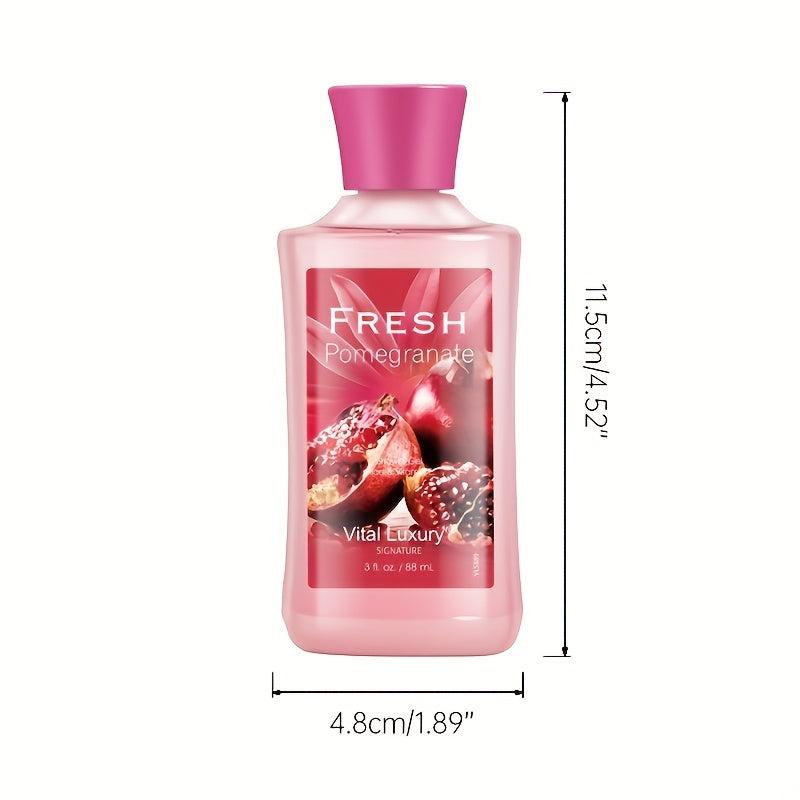 Shower Gel 88ml 3OZ Various Fragrances Body Wash Gentle Skin Care