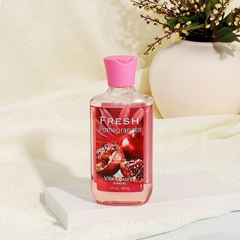 Shower Gel 88ml 3OZ Various Fragrances Body Wash Gentle Skin Care