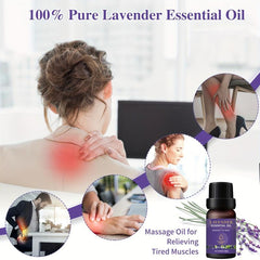 Lavender Aromatherapy Oil 10ml - Skin Nourishing Massage Oil