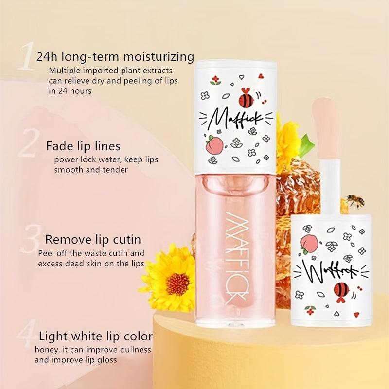 Honey Doodle Lip Glass Lip Gloss: Transparent Lip Glaze