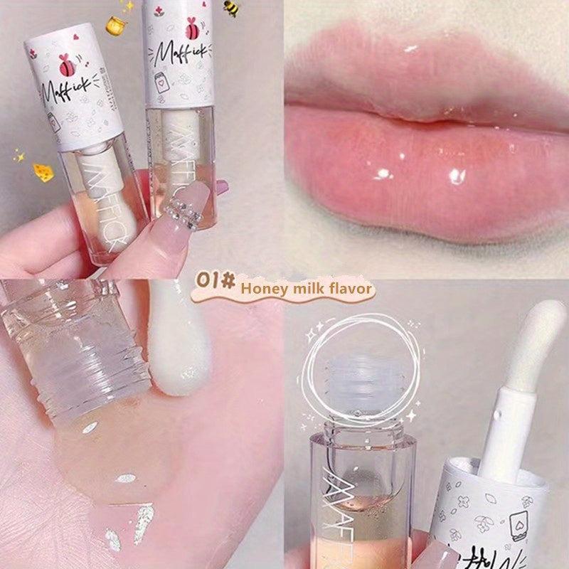 Honey Doodle Lip Glass Lip Gloss: Transparent Lip Glaze