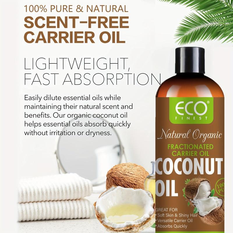 100% Natural Coconut Body Massage Oil for All Skin Types