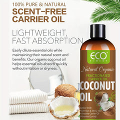 100% Natural Coconut Body Massage Oil for All Skin Types