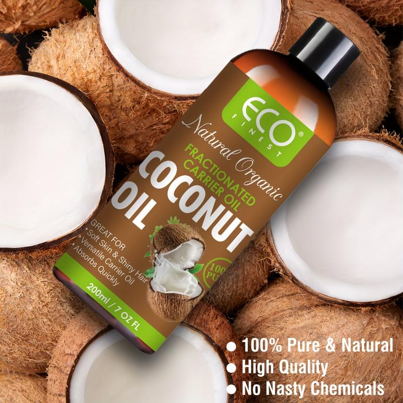 100% Natural Coconut Body Massage Oil for All Skin Types
