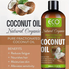 100% Natural Coconut Body Massage Oil for All Skin Types