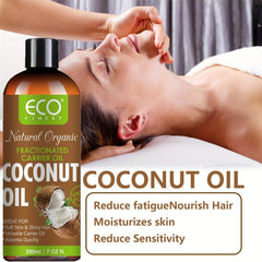 100% Natural Coconut Body Massage Oil for All Skin Types