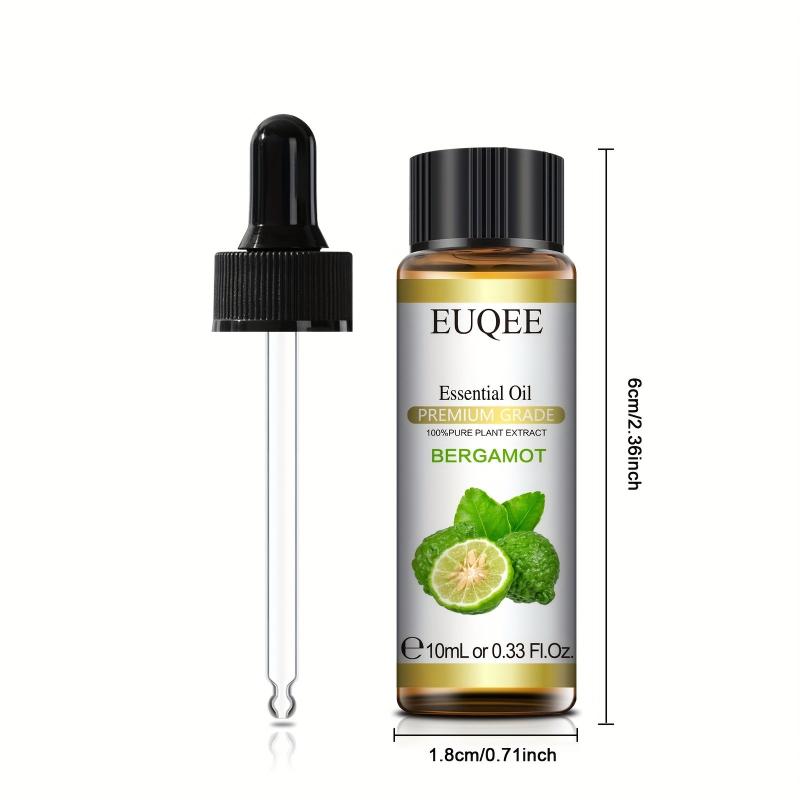 100% Pure Natural Bergamot Essential Oil 10ml - Aromatherapy Massage Bath