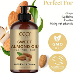 100% Natural Sweet Almond Body Massage Oil