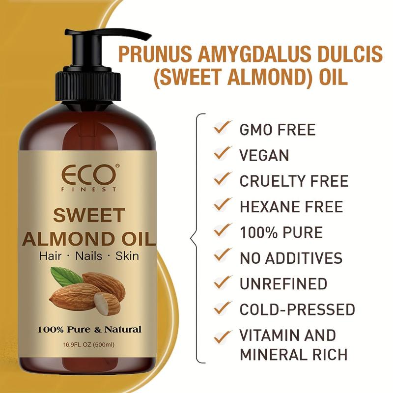 100% Natural Sweet Almond Body Massage Oil