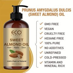 100% Natural Sweet Almond Body Massage Oil