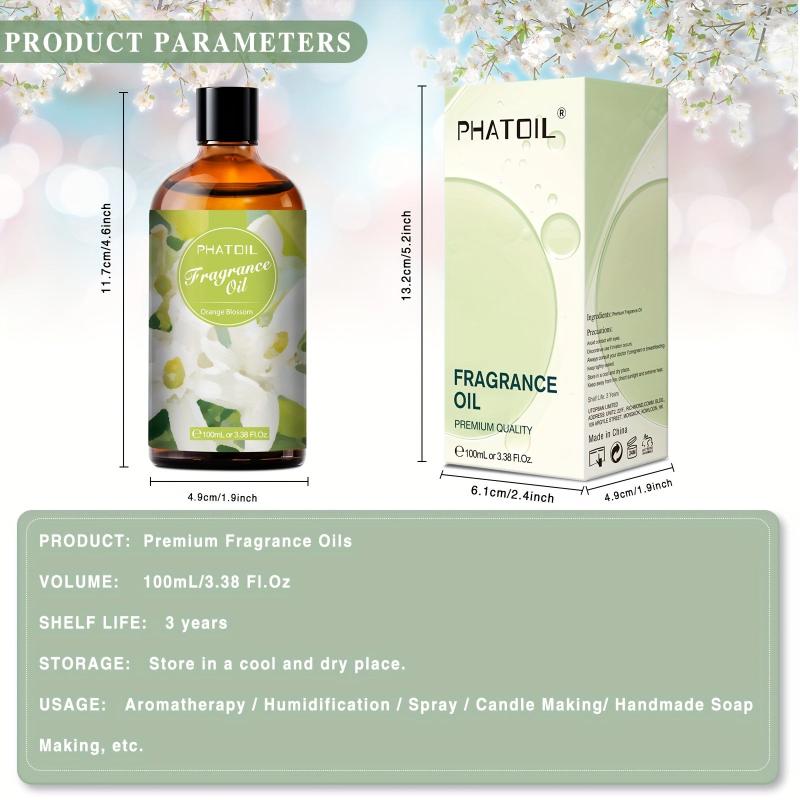100ml Orange Blossom Essential Perfume for Diffusers
