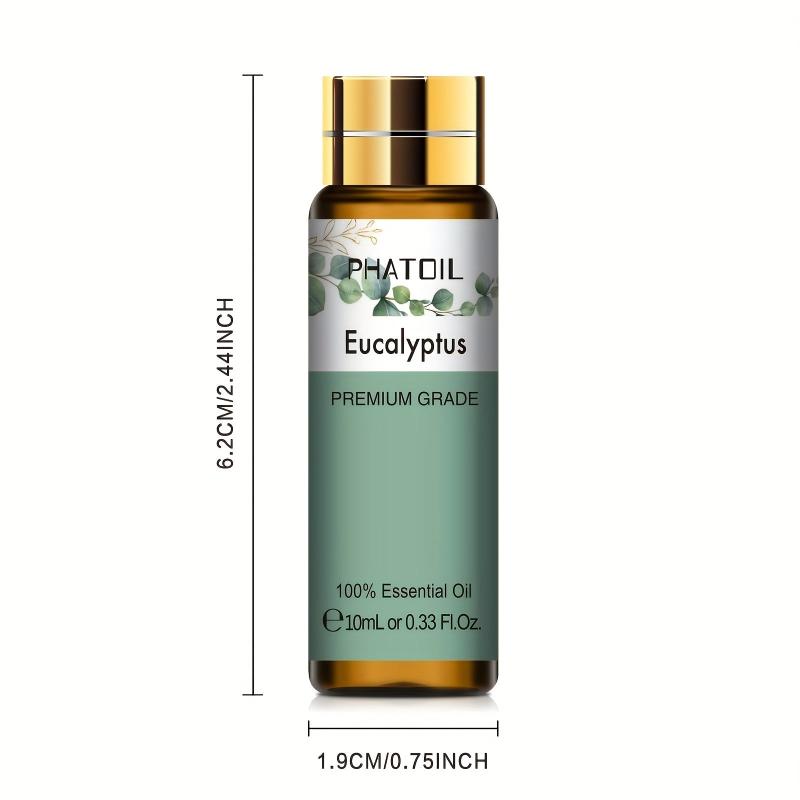 Eucalyptus Essential Oils 10ml Scented 100% Pure Natural Aromatherapy
