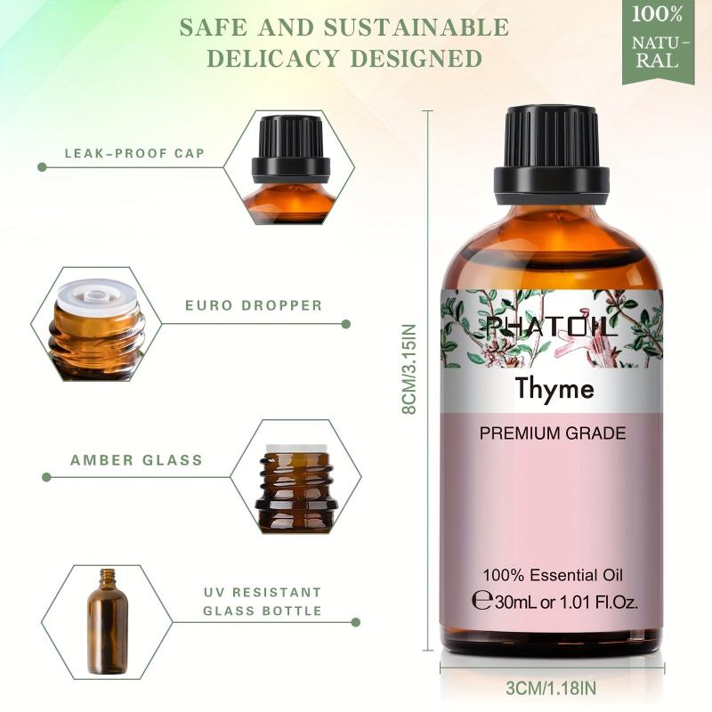 30ml Thyme Essential Oil for Aromatherapy Diffusers Humidifiers