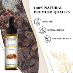 100% Natural Myrrh Essential Oil 10ml - Aromatherapy, Massage, Bath