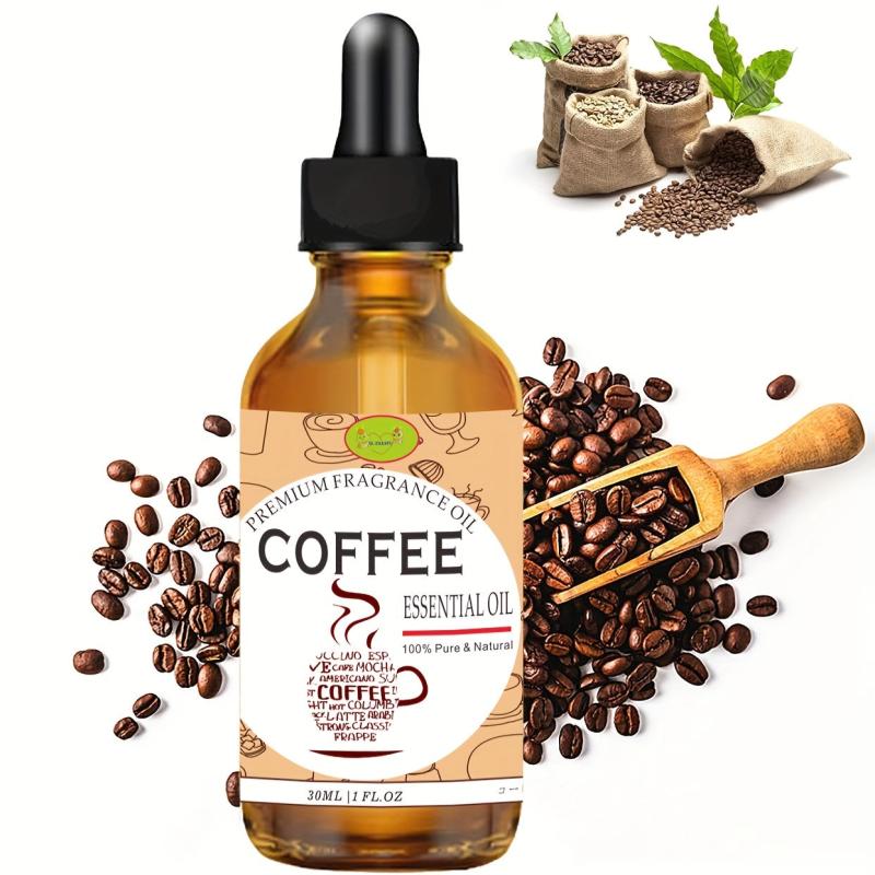 30ml Plant Essential Oils Aromatherapy Coffee Essence Natural Relax Massage